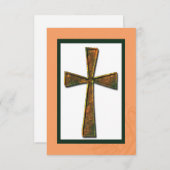 ダイアコネート調整おめでとうクロス サンキューカード (正面/裏面)