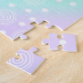 ダイアゴナルパステルレインボーチャレンジジグソーパズル ジグソーパズル (側面)