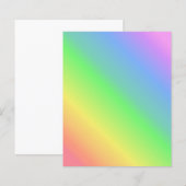 ダイアゴナルレインボー紙 (正面/裏面)
