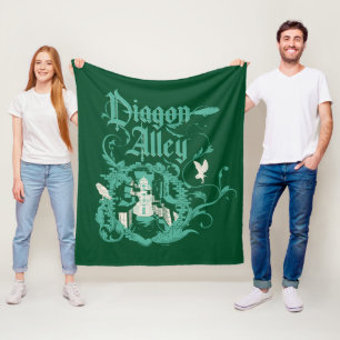 ダイアゴンALLEY™ヴィンテージグラフィック フリースブランケット