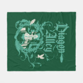 ダイアゴンALLEY™ヴィンテージグラフィック フリースブランケット (正面(横))