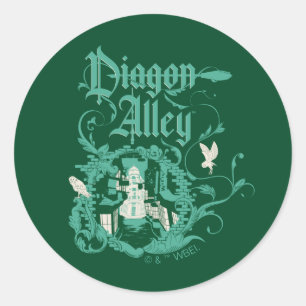 ダイアゴンALLEY™ヴィンテージグラフィック ラウンドシール