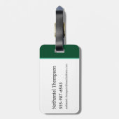 ダイアゴンALLEY™ヴィンテージグラフィック ラゲッジタグ (裏面縦)