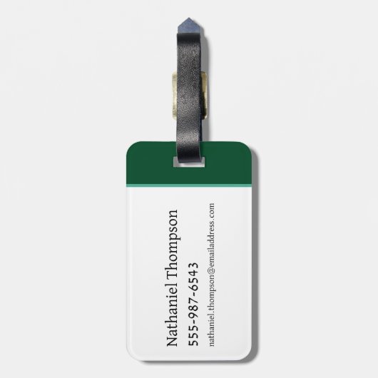 ダイアゴンALLEY™ヴィンテージグラフィック ラゲッジタグ (裏面縦)