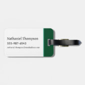 ダイアゴンALLEY™ヴィンテージグラフィック ラゲッジタグ (裏面横)