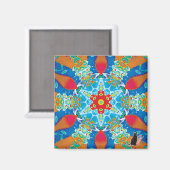 ダイアトーム カレイドスコープ マグネット (正面/裏面)