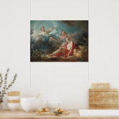 ダイアナとエンディミオン – ジーンフラゴナールファインアート ポスター (キッチン)