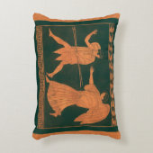 ダイアナと天使、ローマヴィンテージ神話 アクセントクッション (正面(垂直))