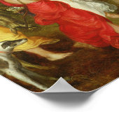 ダイアナと彼女の乙女,狩り後, 1626 ポスター (角)