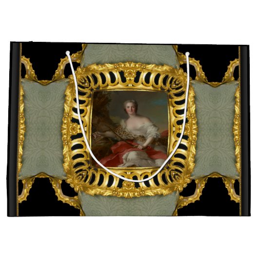 ダイアナエレガントバロガーリーック大抱き枕 ラージペーパーバッグ (裏面)