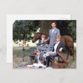 ダイアナチャールズ・ウィリアム・ハリー1992 ポストカード (正面/裏面)