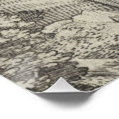 ダイアナルナヴィンテージイラストレーション光沢ポスター ポスター (コーナー)