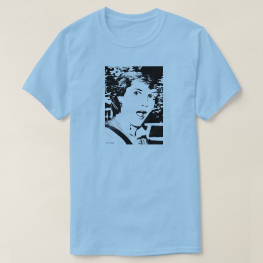 ダイアナ元皇太子妃 Tシャツ (デザイン正面)