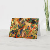 ダイアナ及びそのニンフ又は狩り、ヴィンテージアールデコ カード (正面)