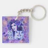 ダイアナ女神アートバイレネ キーホルダー (裏面)