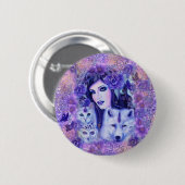 ダイアナ女神アートバイレネ 缶バッジ (正面&裏面)