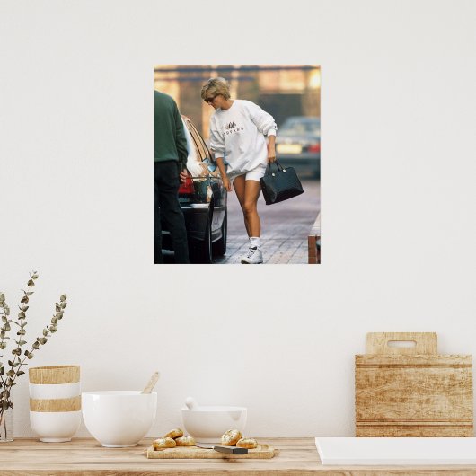 ダイアナ姫 ポスター (キッチン)