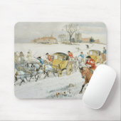 ダイアナ木の結婚式: 教会から戻ること マウスパッド (マウス)