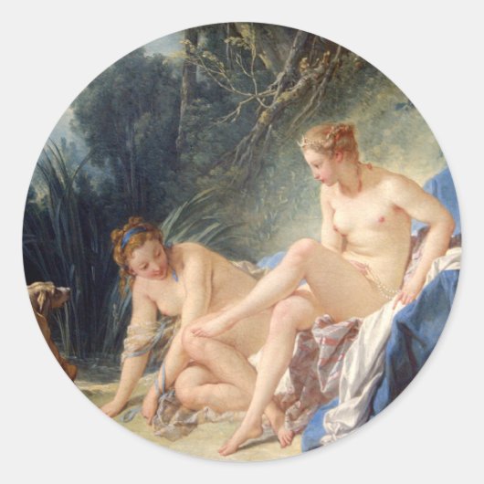 ダイアナ離れさんの風呂 ラウンドシール (正面)