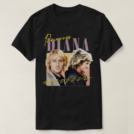 ダイアナ80sレトロミーム美学 tシャツ (デザイン正面)
