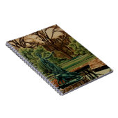 ダイアナ・アルテミス彫刻inガーデン ノートブック (右側)