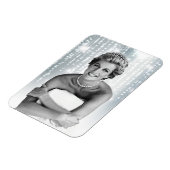 ダイアナ、ウェールズプリンセス1990年様式化 マグネット (左側)