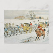 ダイアナ・ウッド結婚ズ:教会から戻る ポストカード (正面)