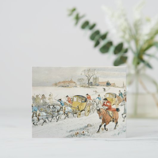 ダイアナ・ウッド結婚ズ:教会から戻る ポストカード (スタンド正面)