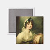 ダイアナ・スタルト、その後のレディ・ミルナー、1800-05 マグネット (正面/裏面)