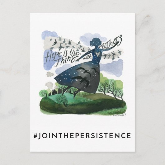 ダイアナ・スディカ葉書 ポストカード (正面)