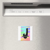 ダイアナ・L・ブルネル:1月:モノグラム マグネット (インサイチュ (食洗機))