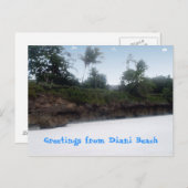 ダイアニビーチケニアポストカード ポストカード (正面/裏面)
