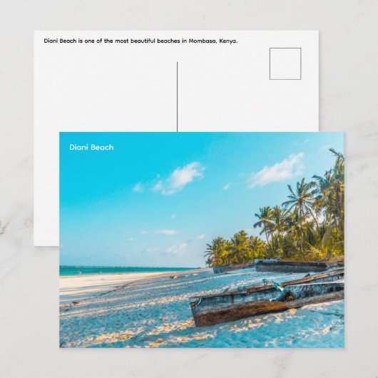 ダイアニビーチモンバサ ポストカード (正面/裏面)