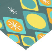 ダイアモンオバルズスターバストティール(緑がかった色) ショートテーブルランナー (コーナー)