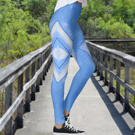 ダイアモンズインザスカイ絞り染めルック レギンス