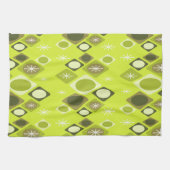 ダイアモンズオバルズスターバストシャルトレウス キッチンタオル (横)