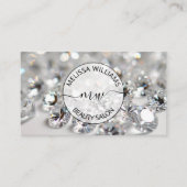 ダイアモンズジュエラージュエリーストアロゴ 名刺 (正面)