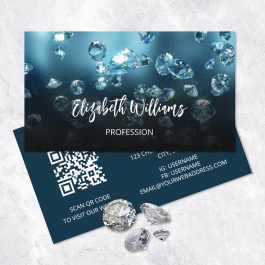 ダイアモンズジュエラージュエリーストア 名刺