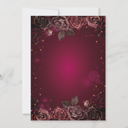 ダイアモンズティアラブルゴーニュバラクインセアニラ 招待状 (裏面)