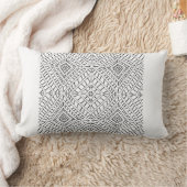 ダイアモンズトライバルルンバーピロー ランバークッション (ブランケット)