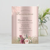 ダイアモンズフラワーズバラ金ゴールドキンセアニラ 招待状 (スタンド正面)