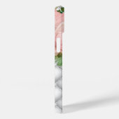 ダイアモンズモノグラムピンクローズスパークリーきらきら光るタフト Case-Mate iPhoneケース (裏面 / 右)