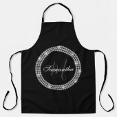 ダイアモンズモノグラム エプロン (正面)