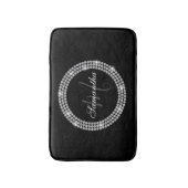 ダイアモンズモノグラム バスマット (正面縦)