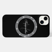 ダイアモンズモノグラム iPhoneケース (裏面横)