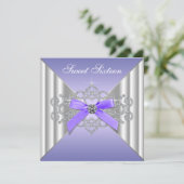 ダイアモンズラベンダースウィート16バースデーパーティー 招待状 (スタンド正面)