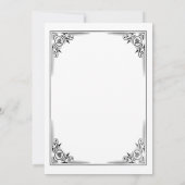 ダイアモンズレディースゲームナイトの女王 招待状 (裏面)