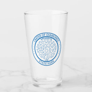 ダイアモンズ州パークアーカンサスバッジ タンブラーグラス