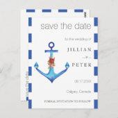 ダイアモンドいかりファブ結婚ラス海 ポストカード (正面/裏面)