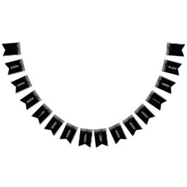 ダイアモンドきらきら光る結婚パーソナライズされたグリッター バンティングフラッグ